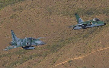 Imagem FAB realiza exercício de guerra no Rio Grande do Sul
