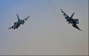 F16 dinamarqueses estão em serviço desde a década de 1980 - Divulgação