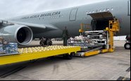 KC-30 voou entre a base aérea do Galeão e a base aérea de Canoas - FAB