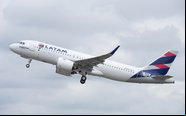 Primeiro A320neo da América do Sul foi entregue à Latam em agosto de 2016 - Guilherme Amancio