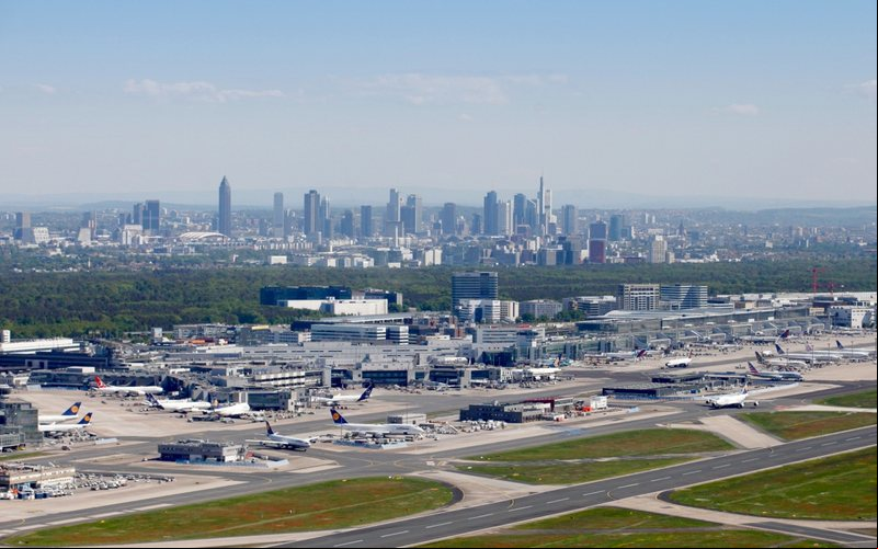 Aeroporto de Frankfurt, na Alemanha, é um dos principais hubs da Europa - Fraport