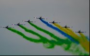 Última fez que a Esquadrilha usou fumaça colorida foi com T-27 Tucano - AERO Magazine/André Magalhães