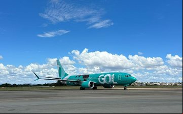 Com a inclusão de Caldas Novas, a Gol a a operar o 737 MAX 8 em 58 destinos - Gol/Divulgação