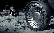 Pneus lunares podem oferecer novas soluções para uso em terrenos extremos na Terra - Goodyear