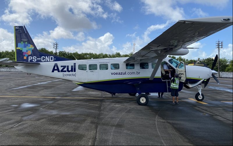 O novo motor não comprometerá a capacidade de ageiros e de cargas da frota da companhia aérea - Aena Brasil/Divulgação