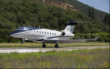 Aeroporto do Golfo de Saint-Tropez conta com pista curta e aproximação íngreme - Gulfstream