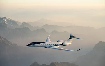 G700 é o avião de maior alcance da família Gulfstream e pode voar para destinos até 13.890 km distantes um do outro - Gulfstream