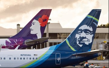 A fusão irá gerar a quinta maior companhia aérea dos EUA - Alaska Airlines