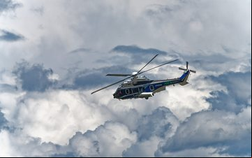 O uso do SAF é uma importante ferramenta para reduzir as emissões de CO2 de seus helicópteros em 50% - Airbus/Divulgação