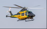 O desempenho com o setor de helicópteros impulsionou a arrecadação do grupo em 2023 - Leonardo/Divulgação