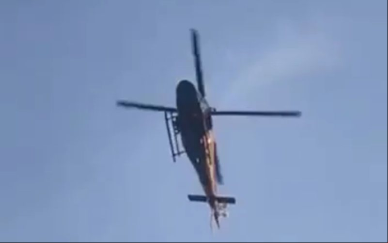 Nenhum dos ocupantes da aeronave se feriu - Reprodução/Redes Sociais
