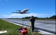 O aeroporto baiano recebe voos sazonais nas altas temporadas de férias escolares e no verão - Socicam/Divulgação