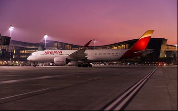 Voo inaugural foi realizado com o Airbus A350-900 - Reprodução/Qatar Airways