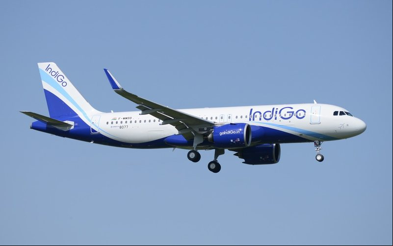Companhia aérea indiana IndiGo confirmou que dez de seus voos foram alvos de ameaças - Divulgação