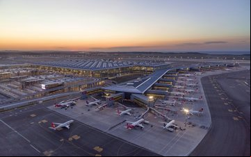 Imagem Em meio à pandemia aeroportos da Rússia e da Turquia se destacam