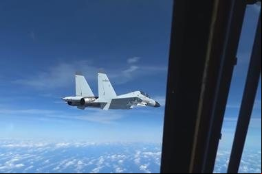 Interceptações de caças chineses já foram alvos de críticas em outras situações e países - Comando Indo-Pacífico