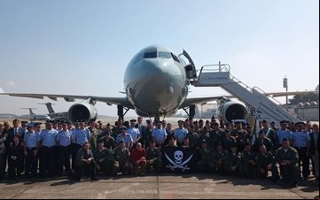 Aeronave poderá transportar até 250 ageiros e voar até 14.800 km - AERO Magazine/Marcel Cardoso