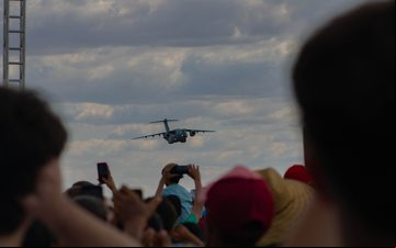 Público pôde conferir de perto o Gripen e demais aeronaves da FAB - AERO Magazine / André Magalhães