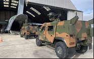KC-390 já havia transportado outros blindados, dentro e fora do Brasil - FAB