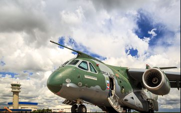 Atualmente a FAB opera cinco unidades do KC-390 a partir do estado de Goiás - Divulgação