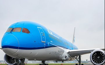 PH-BKM já em solo holandês - KLM/Jason Vermeulen