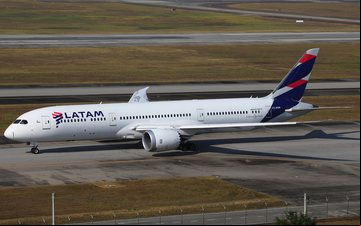 Boeing 787-9 tem capacidade para até 300 ageiros - Guilherme Amancio