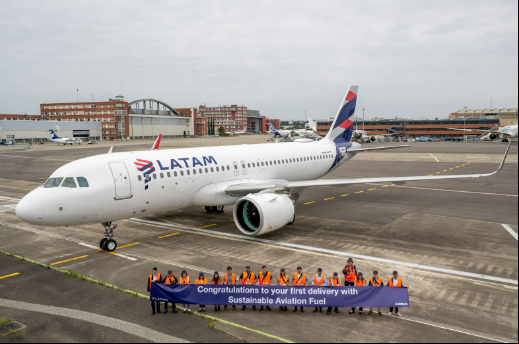 A320neo ainda nas instalações da Airbus na França - Divulgação