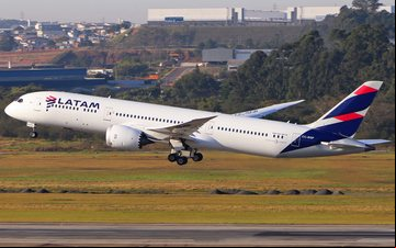 Boeing 787 é o principal avião de longa distância da companhia - Guilherme Amancio