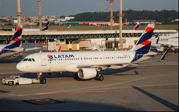 ageiros da British contarão com quatorze destinos adicionais operados pela Latam, a partir do Rio e de São Paulo - Guilherme Amâncio