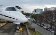 Avião fechou aeroporto de Congonhas por 9 horas e causou transtorno na aviação civil brasileira - Reprodução