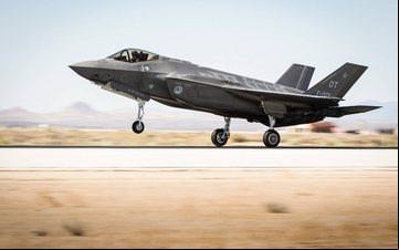 Imagem Caças F-35 holandeses são proibidos de voar próximo de tempestades
