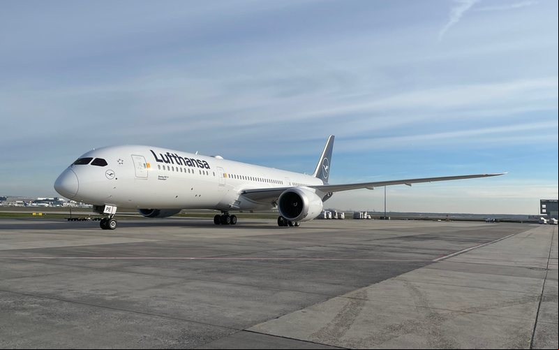 Boeing entregou o primeiro 787 após suspensão nas entregas, Lufthansa recebeu a aeronave de matrícula D-ABPE - Divulgação