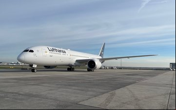 Boeing entregou o primeiro 787 após suspensão nas entregas, Lufthansa recebeu a aeronave de matrícula D-ABPE - Divulgação