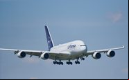 O A380 é uma aeronave enorme e pesada, com um peso máximo estrutural de decolagem (MTOW) de 575 toneladas - Airbus