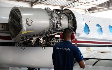 Antigo hangar ficará reservado apenas para a pintura de aeronaves e revitalização de interiores - Solojet Aviação/Divulgação