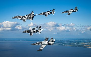 Não é incomum nos EU e no mundo existirem donos de jatos militares - Twitter Jared Isaacman