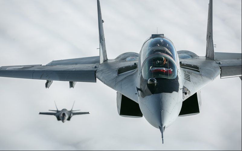 O Egito opera com uma frota composta por diversos MiG-29M, a versão modernizada do clássico caça soviético - Força Aérea da Polônia