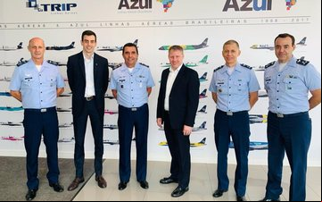 Segunda licitação irá adaptar aeronaves no padrão militar MRTT, na Espanha - Twitter /Brigadeiro Baptista Jr