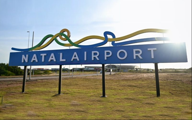 Somente o aeroporto de Natal registrou um crescimento de 41% na oferta de voos - Divulgação