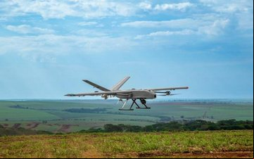 Drone com capacidade de pouso e decolagem VTOL será utilizado para monitoramento na região das aldeias indígenas - Divulgação