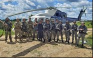 Dezesseis aeronaves foram destruídas na operação contra o garimpo ilegal - Comando Operacional Catrimani II