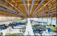 Linha de montagem do avião executivo PC-24 - Divulgação