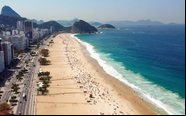 O show, na praia de Copacabana, deverá movimentar mais de um milhão de pessoas - RioTur/Rafael Catarcione