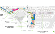 Projeto prevê a construção de um novo terminal de ageiros e readequação de toda a área operacional - Aena