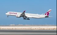 Qatar Airways opera o terceiro voo mais longo do mundo, com o Airbus A350-1000 - Divulgação