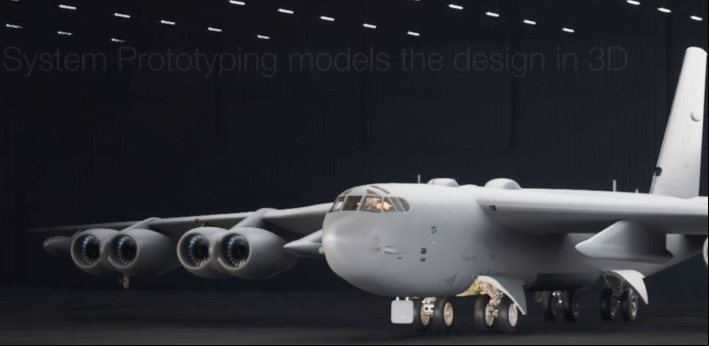 Após atualização, o B-52 terá uma maior vida operacional - Boeing via Air and Space Forces