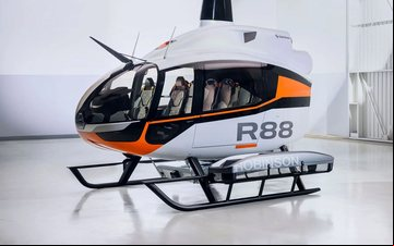 R88 foi recentemente lançado pela Robinson e mira em merfcado de monoturbinas - Robinson