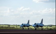 Com a chegada dos novos aviões a frota de caças Gripen E de série sobe para quatro - Divulgação
