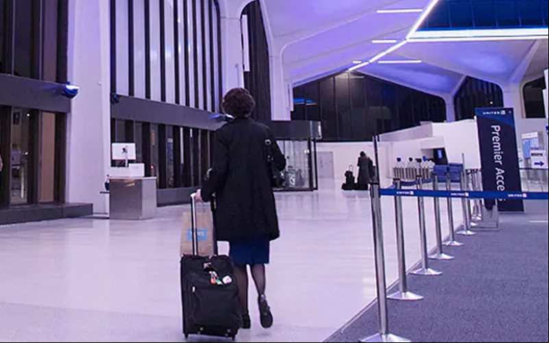 Confronto aconteceu no balcão de check-in da United Airlines, em Newark - United Airlines/Divulgação