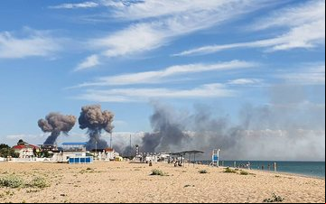 Base aérea de Sakii também abriga parte da aviação naval da Rússia - TASS/ Palha